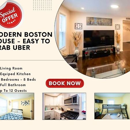 30-1 4Br Boston - Comfortable Apt Near Mbta Εξωτερικό φωτογραφία